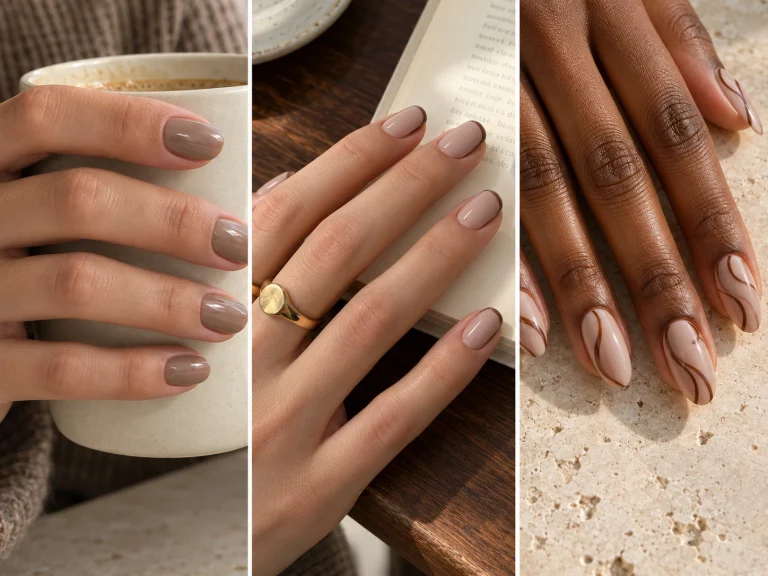 27 Cashmere Taupe Nail Ideas for Fall 2026