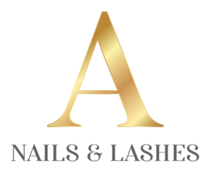 A NAILS & LASHES logo