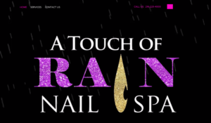 A Touch of Rain Nail Spa website