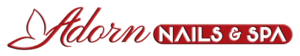 Adorn Nails and Spa logo