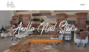 Anella Nail Studio website