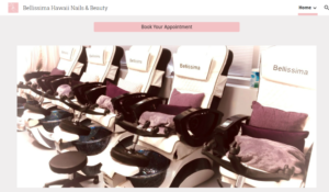 Bellissima Hawaii Nails & Beauty website