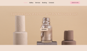 By N Nails Spa & Lash website