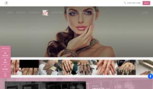City Nails website