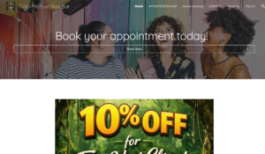 ColorMeTrue Nail Bar website