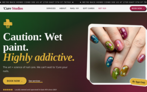 'Cure Studios website