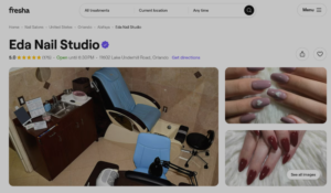 Eda Nail Studio website