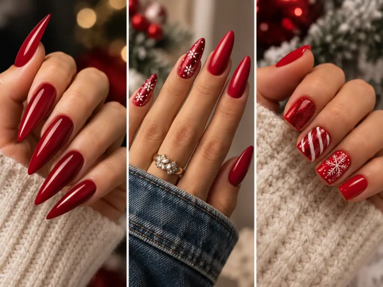 24 Red Nail Ideas for Every Season