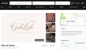 Gab Lab Studio website
