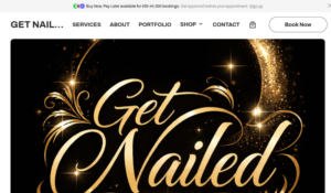 Get Nailed Salon Suite website