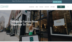 Gilded Ritual website