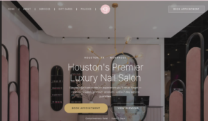 Gloss Nail Bar website