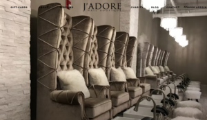 J'Adore Nail Boutique website