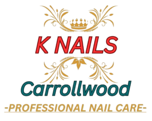 K Nails Carrollwood logo