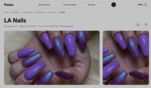 LA Nails website