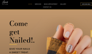 Lavish Nail Lounge website