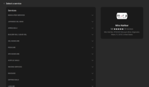 Mira Nailbar website