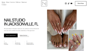 Nail House USA website