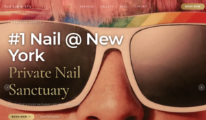 Nail Lab & SPA website