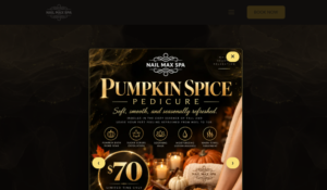 Nail Max Spa website