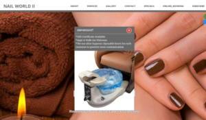 Nail World II website
