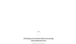 NailàCarte website