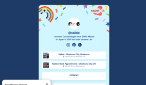 Nailsie website
