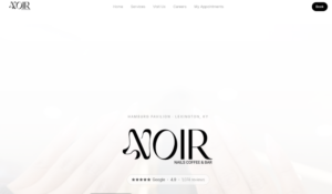 Noir Nails website