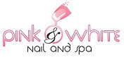 Pink & White Nail and Spa logo