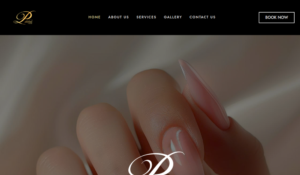 Polished Nail Bar website