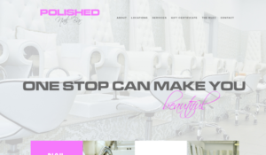 Polished Nail Bar website