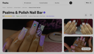Psalms & Polish Nail Bar website
