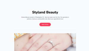 Styland Beauty website