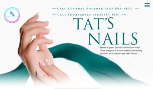 Tat's Nails website