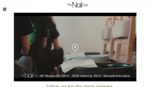 The Nail Club website