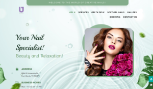 Ux Nails Natural Spa (U Nails & Spa) website
