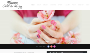 Wisconsin Nail & Waxing website