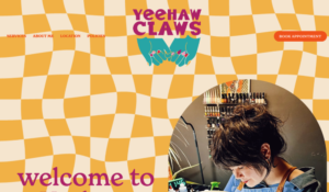 Yeehaw Claws website